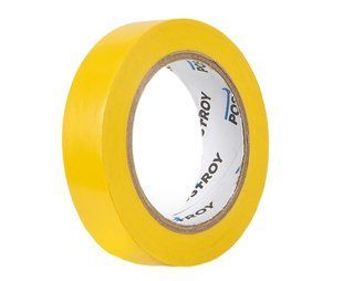 ПВХ Ізоляційна стрічка POSTROY 30 м, жовта IT-30185 фото