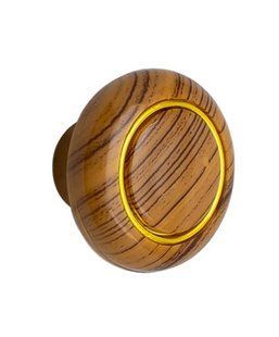 Мебельная ручка "Кнопка кольцо", 606, Дуб 1-038-006 фото