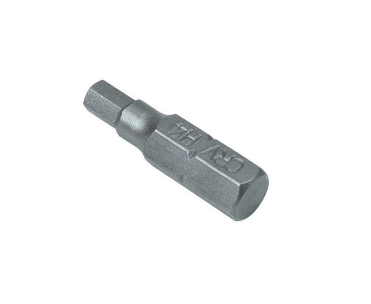 Набір біт (10шт/уп) односторонні, 25 мм, H4, 1/4"", 6150CRV" 51-073 фото